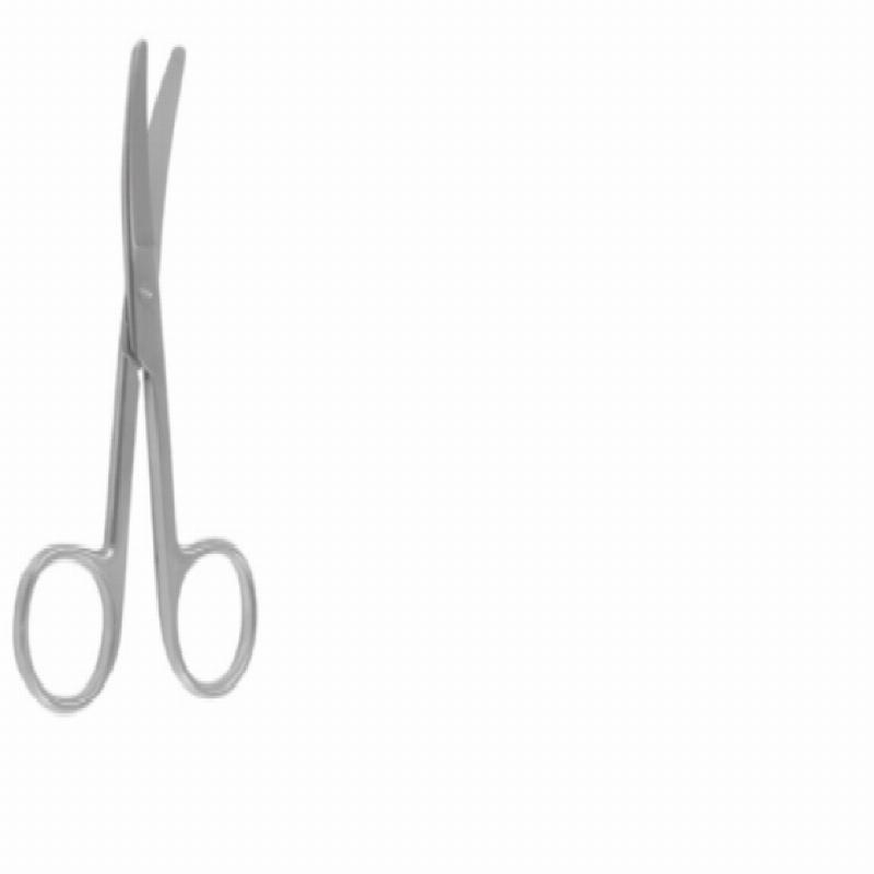 Ножиці вигнуті тупокінцеві 18,5 см (cm)